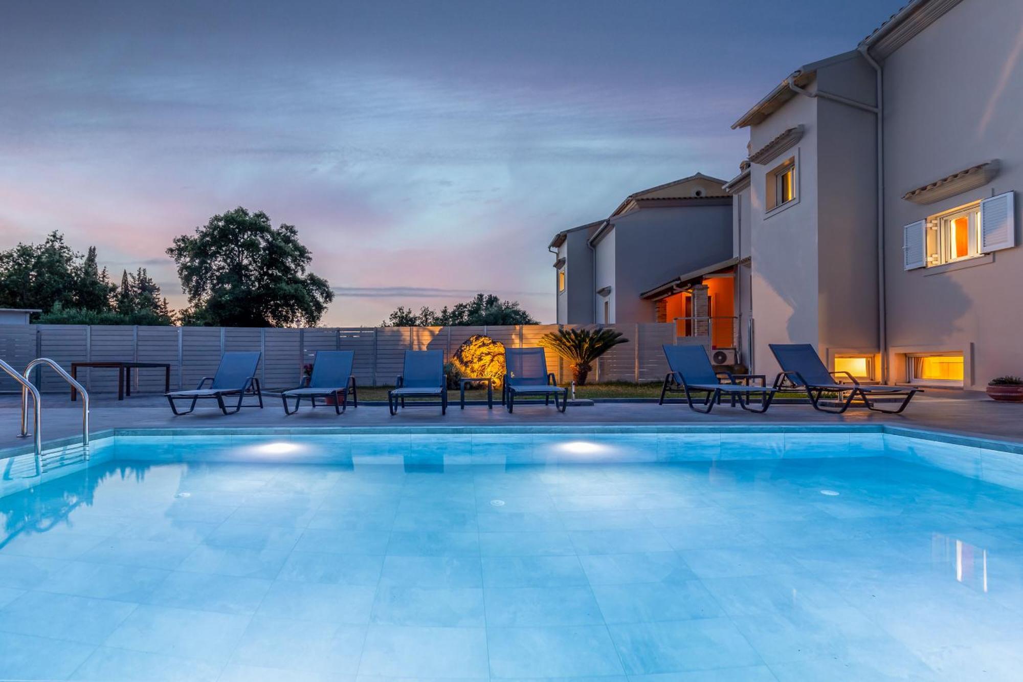 Avra House Villa Poulades ภายนอก รูปภาพ